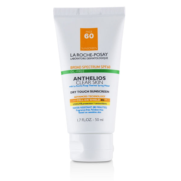 La Roche Posay Anthelios Clear Skin Dry Touch Sunscreen For Face SPF 60 - Oil-Free  50ml/1.7oz