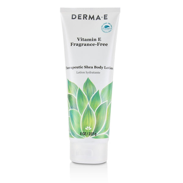 Derma E Vitamin E Fragrance-Free Therapeutic Shea Body Lotion 