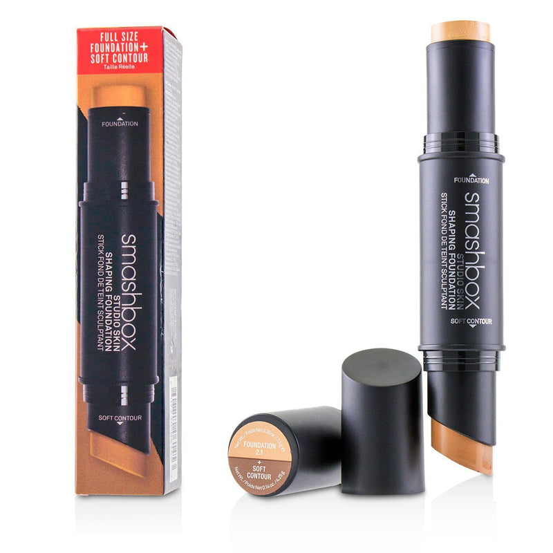 Smashbox Studio Skin Shaping Foundation + Soft Contour Stick - # 2.1 Light Neutral Beige 