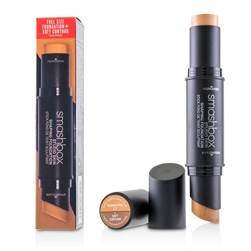 Smashbox Studio Skin Shaping Foundation + Soft Contour Stick - # 2.3 Neutral Beige 