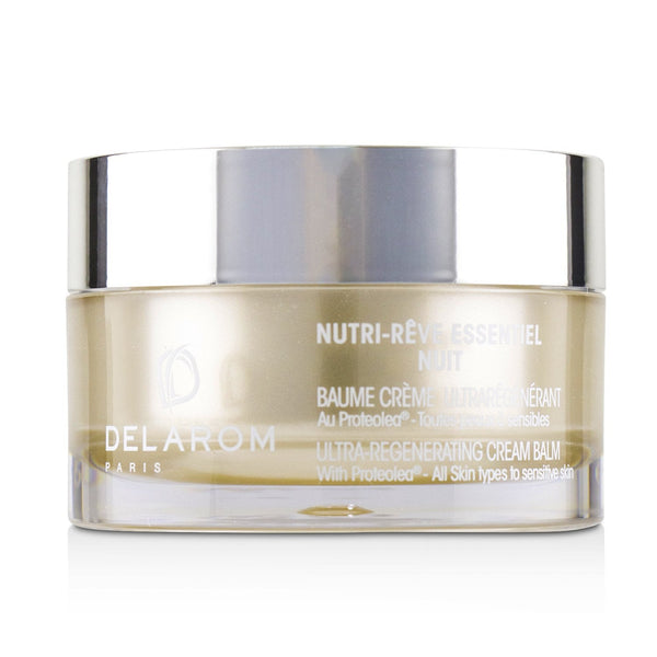 DELAROM Nutri-Reve Essentiel Nuit Ultra-Regenerating Cream Balm - For All Skin Types to Sensitive Skin 