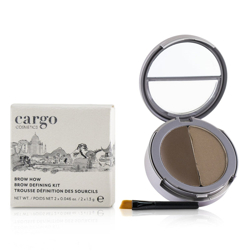 Cargo Brow How Brow Defining Kit - Dark  2x 1.3g/0.046oz