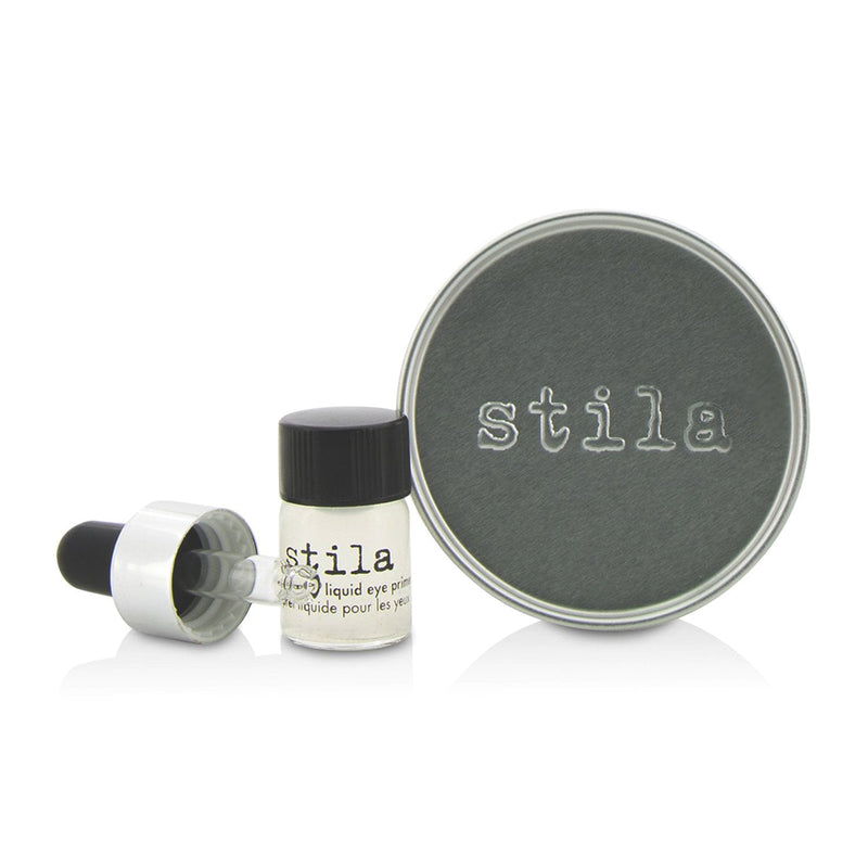 Stila Magnificent Metals Foil Finish Eye Shadow With Mini Stay All Day Liquid Eye Primer - # Metallic Violet  2pcs