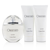 Calvin Klein Obsessed Coffret: Eau De Parfum Spray 100ml/3.4oz + Body Lotion 100ml/3.4oz + Shower Gel 100ml/3.4oz 