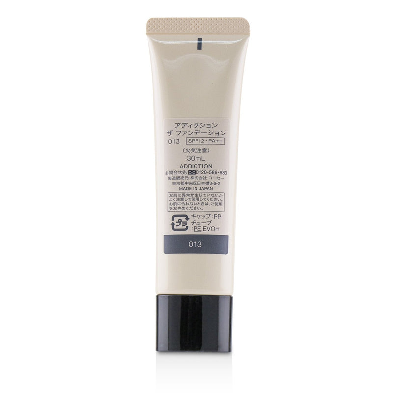 ADDICTION The Foundation SPF 12 - # 013 (Golden Sand)  30ml/1.1oz