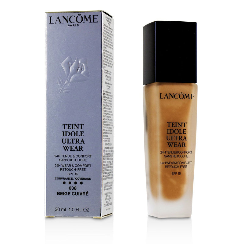 Lancome Teint Idole Ultra Wear 24H Wear & Comfort Foundation SPF 15 - # 038 Beige Cuivre 