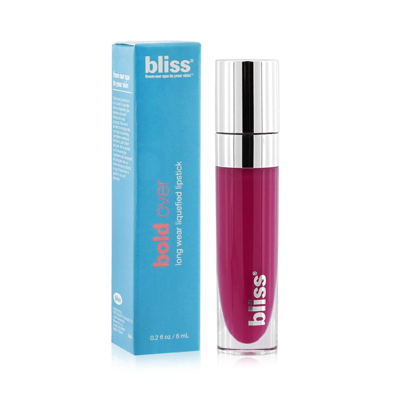 Bliss Bold Over Long Wear Liquefied Lipstick - # Ahh-mazing Magenta 