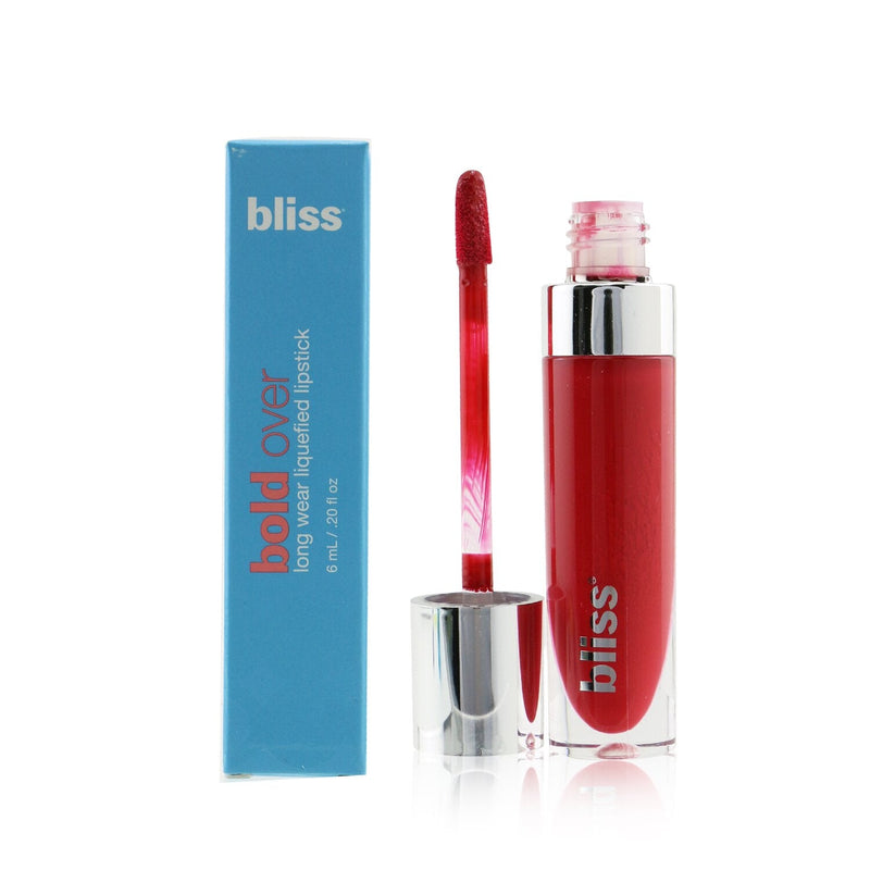 Bliss Bold Over Long Wear Liquefied Lipstick - # Cherry On Top  6ml/0.2oz