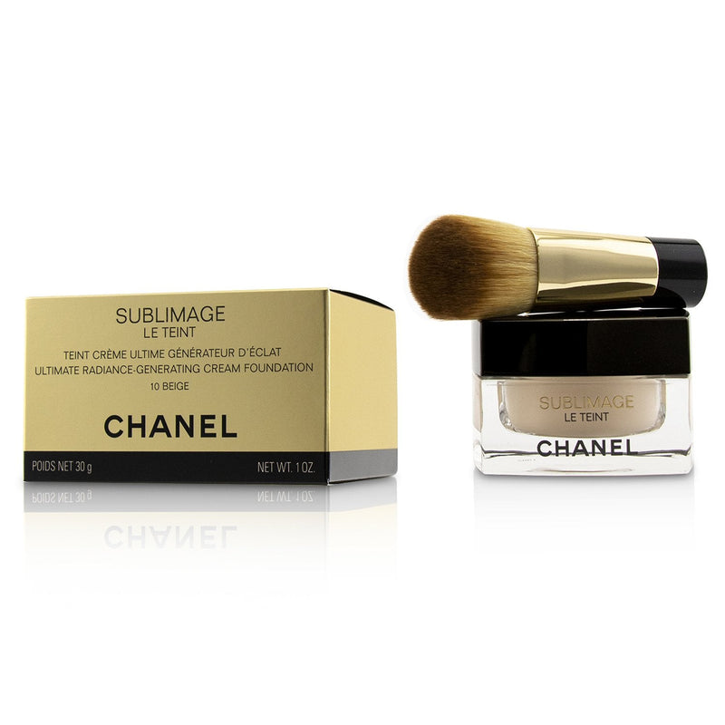CHANEL Sublimage Le Teint Ultimate Radiance-Generating Cream Foundation  Shade No.20 Beige 5ml Travel, Beauty & Personal Care, Face, Makeup on  Carousell