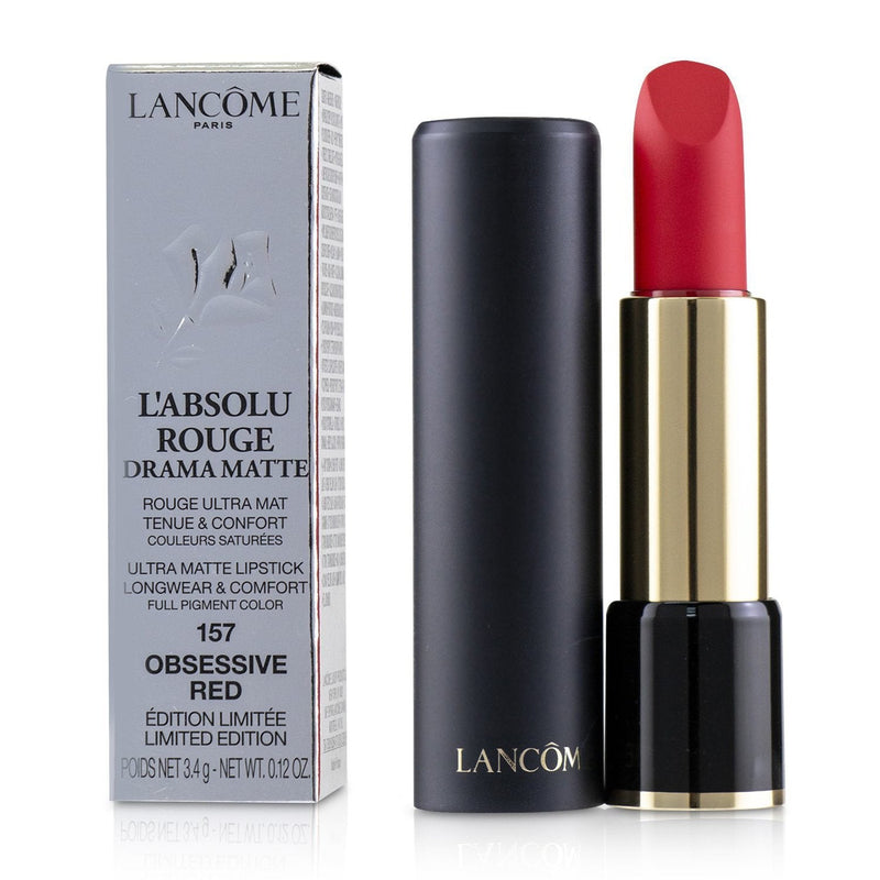 Lancome L'Absolu Rouge Drama Matte Lipstick - # 196 Orange Sanguine  3.4g/0.12oz