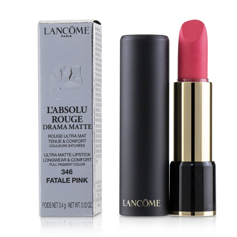 Lancome L'Absolu Rouge Drama Matte Lipstick - # 346 Fatale Pink 