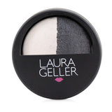 Laura Geller Baked Color Intense Shadow Duo - # Marble/Midnight 