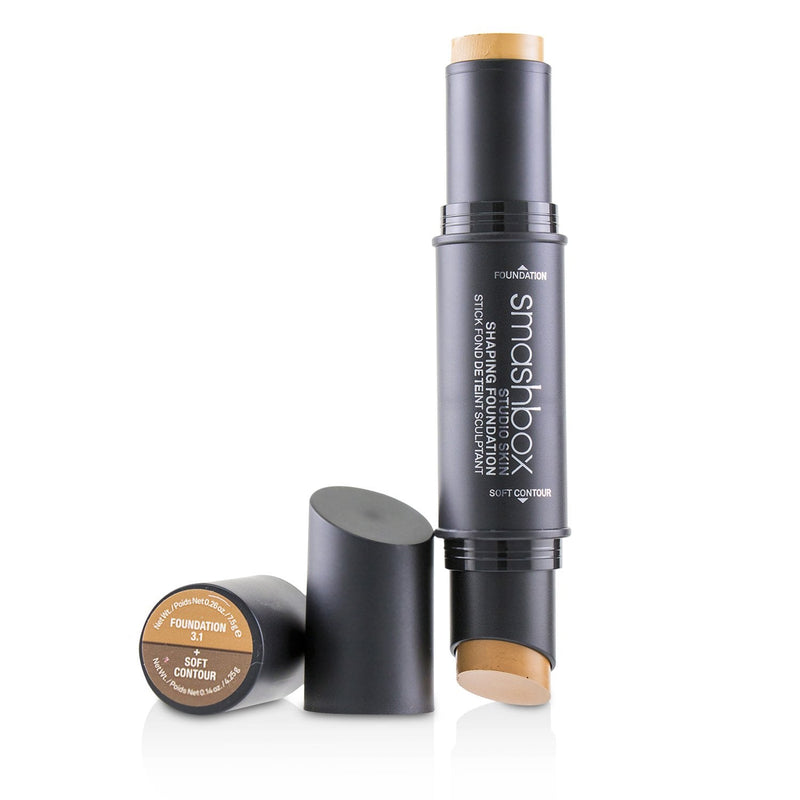 Smashbox Studio Skin Shaping Foundation + Soft Contour Stick - # 3.1 Neutral Medium Beige 