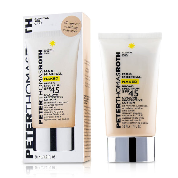 Peter Thomas Roth Max Mineral Naked SPF 45 Lotion  50ml/1.7oz