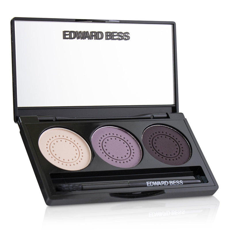 Edward Bess Expert Edit Matte Eyeshadow Trio - # Violet Obsession  4g/0.14oz