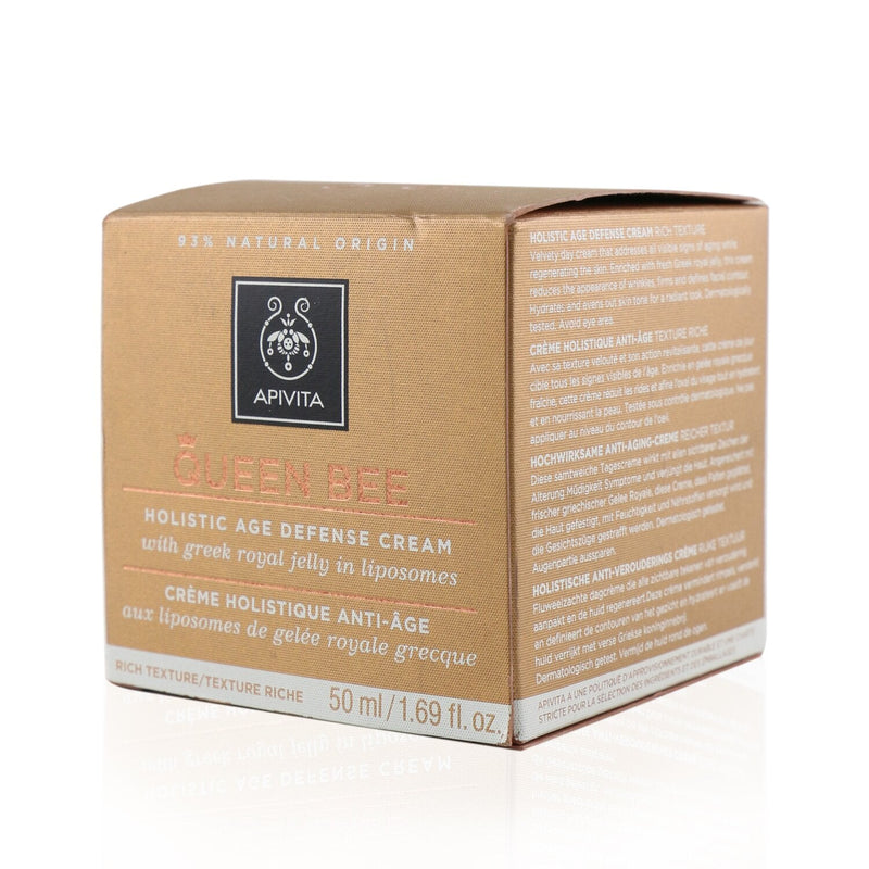 Apivita Queen Bee Holistic Age Defense Cream - Rich Texture  50ml/1.69oz