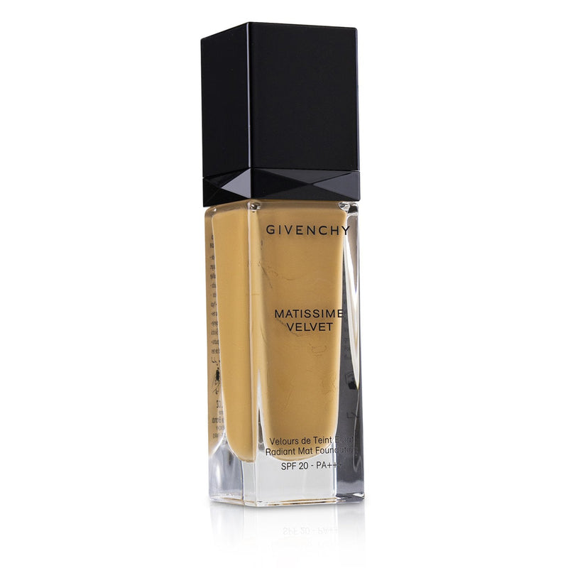 Givenchy Matissime Velvet Radiant Mat Fluid Foundation SPF 20 - #08 Mat Amber  30ml/1oz