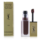 Yves Saint Laurent Tatouage Couture The Metallics - # 105 Magnetic Prune Temper 