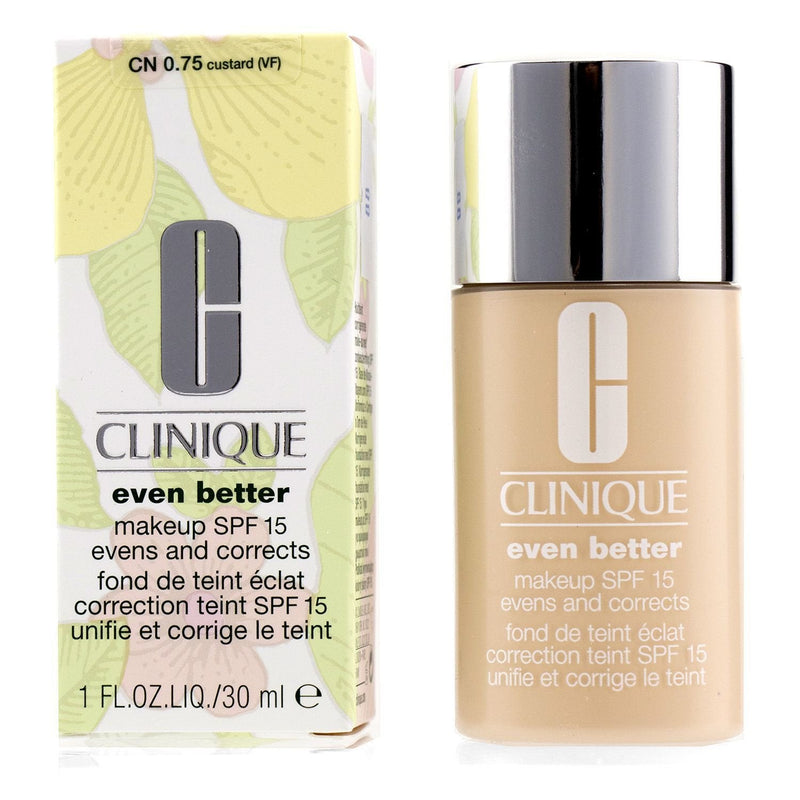 Clinique Even Better Makeup SPF15 (Dry Combination to Combination Oily) - CN 0.75 Custard 