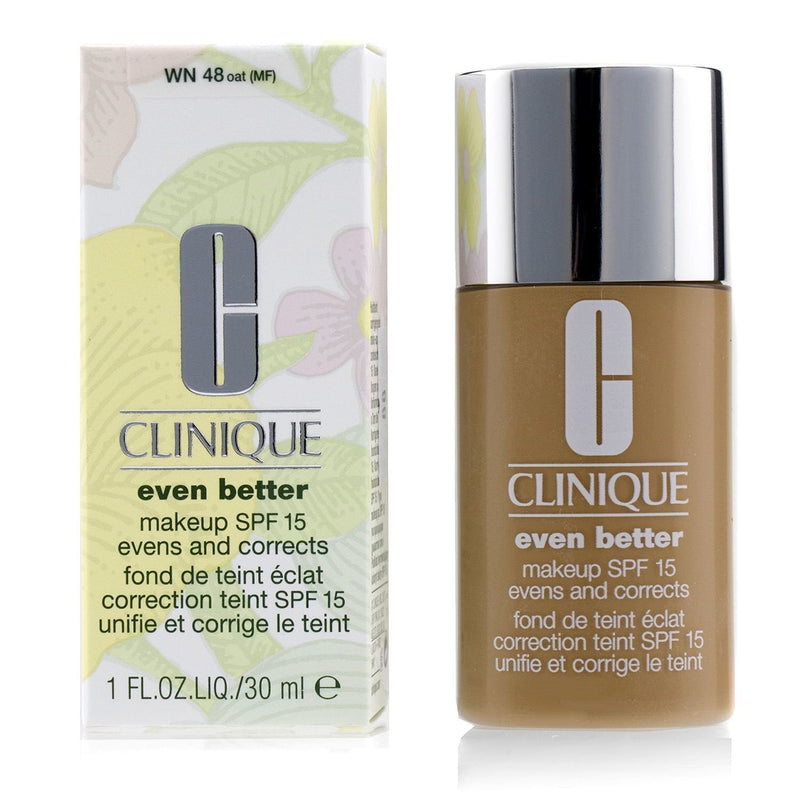 Clinique Even Better Makeup SPF15 (Dry Combination to Combination Oily) - WN 48 Oat  30ml/1oz