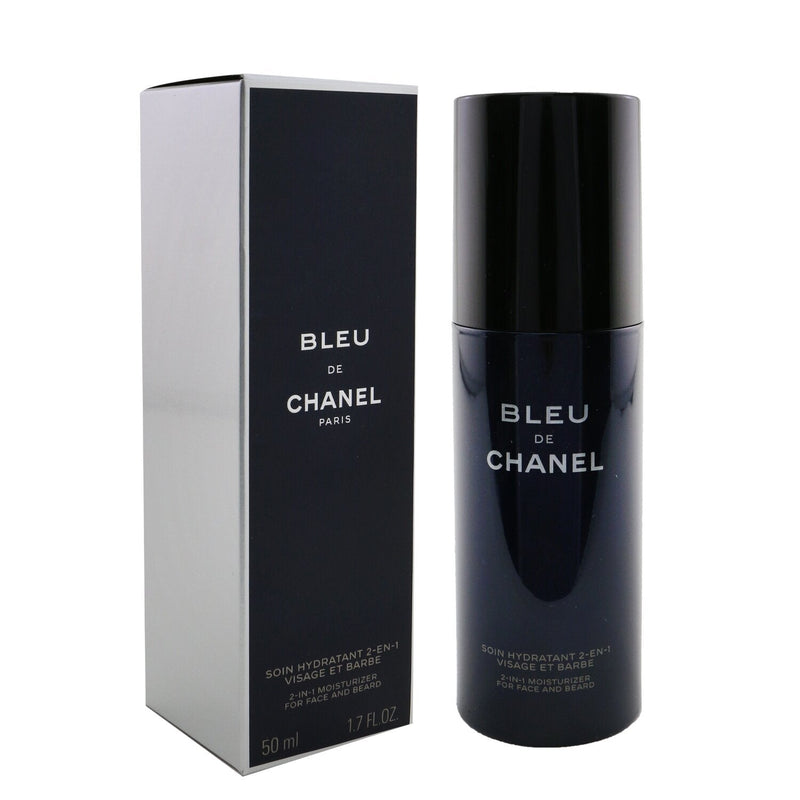 bleu de chanel 2-in-1 moisturizer for face and beard