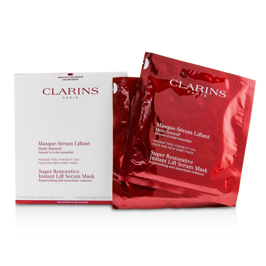 Clarins Super Restorative Instant Serum Mask 5sheets – Fresh Beauty Co. USA