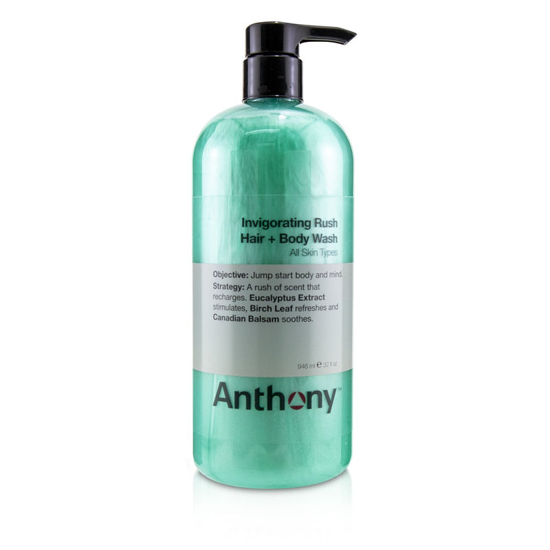 Anthony Invigorating Rush Hair & Body Wash (All Skin Types) 