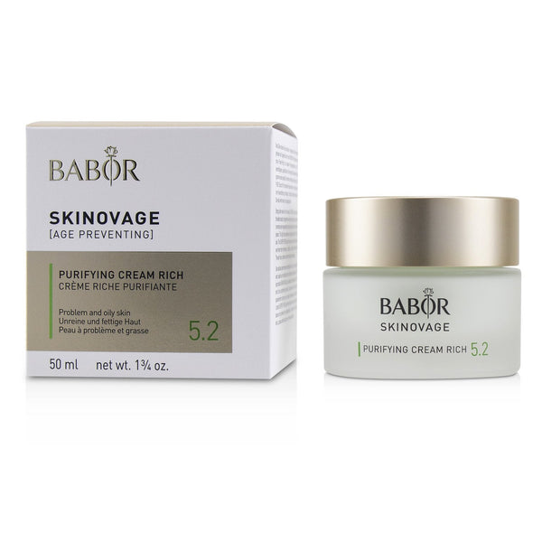 Babor Skinovage [Age Preventing] Purifying Cream Rich 5.2 - For Problem & Oily Skin 