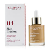 Clarins Skin Illusion Natural Hydrating Foundation SPF 15 # 114 Cappuccino 