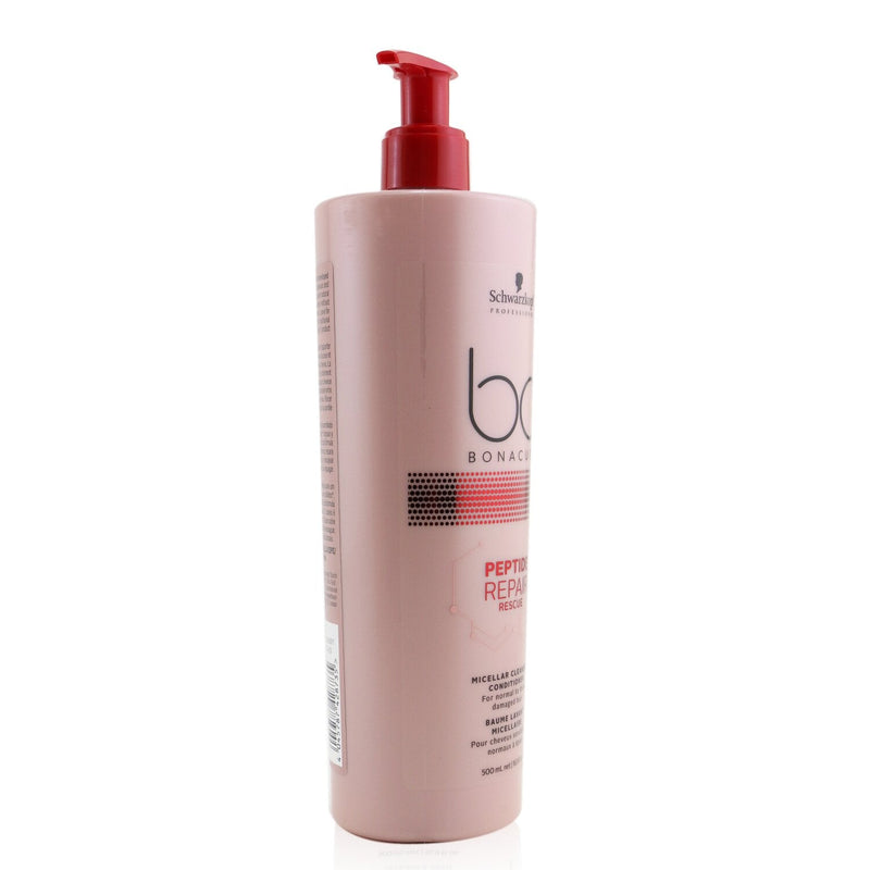 Schwarzkopf BC Bonacure Peptide Repair Rescue Micellar Cleansing Conditioner (For Normal to Thick Damaged Hair) 