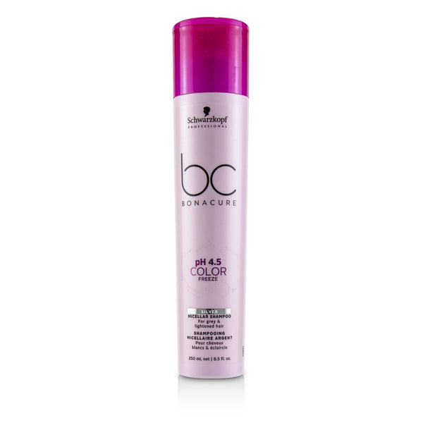 Schwarzkopf BC Bonacure pH 4.5 Color Freeze Silver Micellar Shampoo (For Grey & Lightened Hair) 