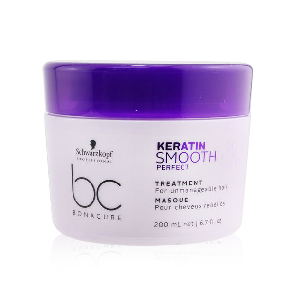 Schwarzkopf BC Bonacure Keratin Smooth Perfect Treatment (For Unmanageable Hair)  200ml/6.7oz