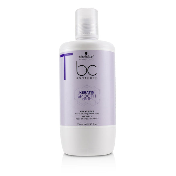 Schwarzkopf BC Bonacure Keratin Smooth Perfect Treatment (For Unmanageable Hair)  750ml/25.3oz