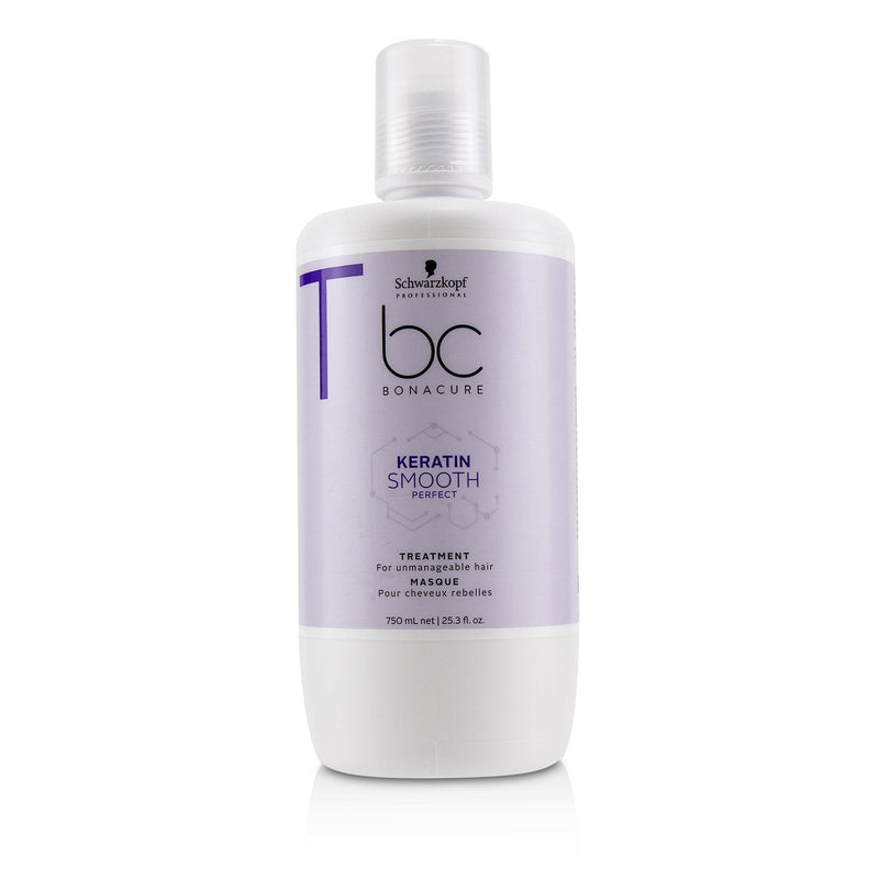 Schwarzkopf BC Bonacure Keratin Smooth Perfect Treatment (For Unmanageable Hair)  750ml/25.3oz