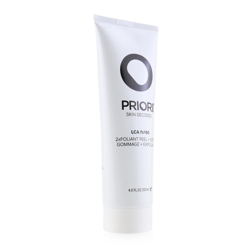 Priori LCA fx160 - 2xFoliant Peel + Scrub  120ml/4oz