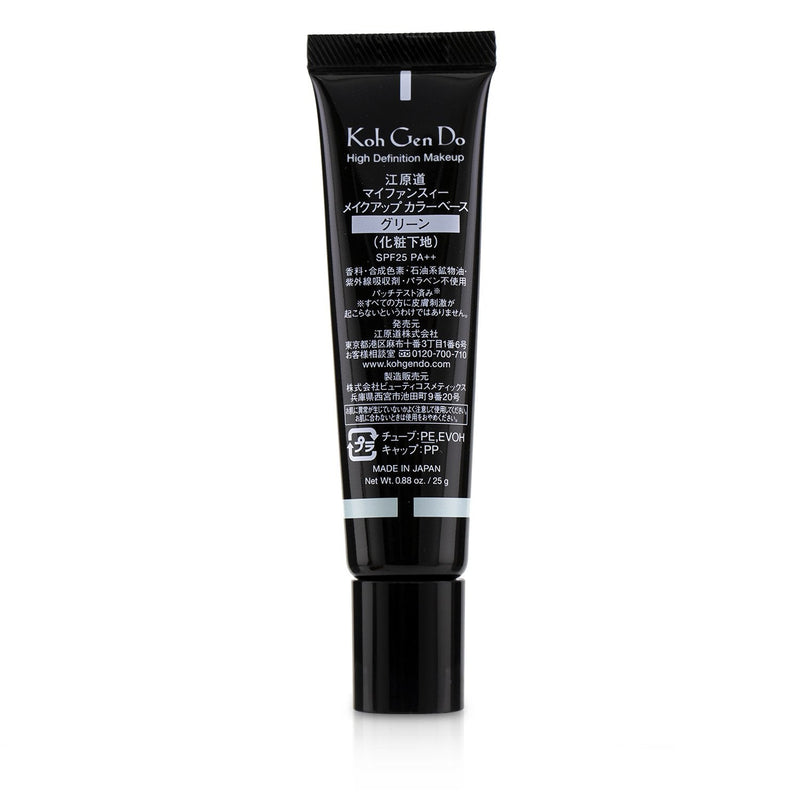 Koh Gen Do Maifanshi Makeup Color Base SPF25 - # Green  25g/0.88oz