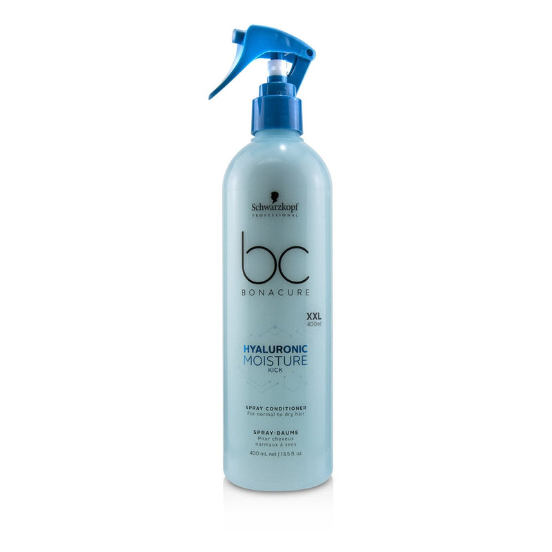 Schwarzkopf BC Bonacure Hyaluronic Moisture Kick Spray Conditioner (For Normal to Dry Hair)  400ml/13.5oz