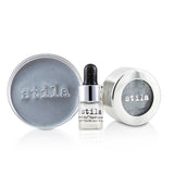 Stila Magnificent Metals Foil Finish Eye Shadow With Mini Stay All Day Liquid Eye Primer - Titanium  2pcs