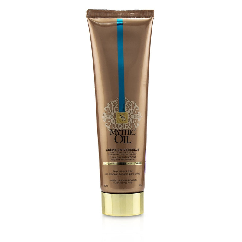 L'Oreal Professionnel Mythic Oil Créme Universelle High Concentration Argan with Almond Oil (All Hair Types) 