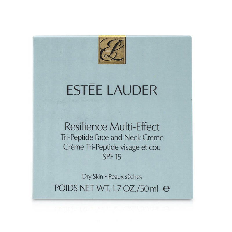 Estee Lauder Resilience Multi-Effect Tri-Peptide Face and Neck Creme SPF 15 - For Dry Skin 