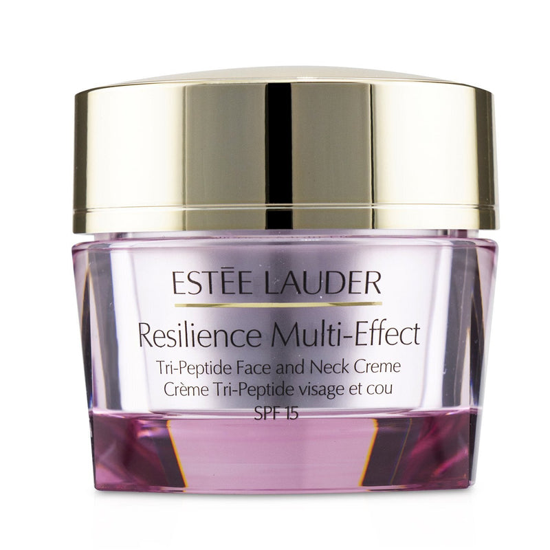 Estee Lauder Resilience Multi-Effect Tri-Peptide Face and Neck Creme SPF 15 - For Dry Skin 