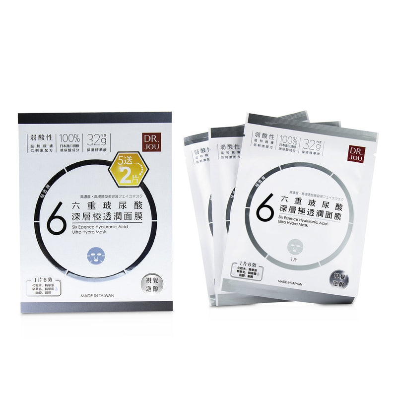 DR. JOU (By Dr. Morita) Six Essence Hyaluronic Acid Ultra Hydra Mask 