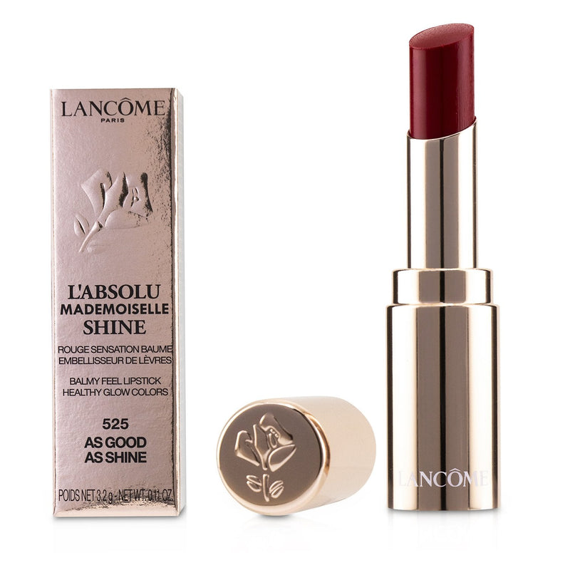 Lancome L'Absolu Mademoiselle Shine Balmy Feel Lipstick - # 525 As Good As Shine 