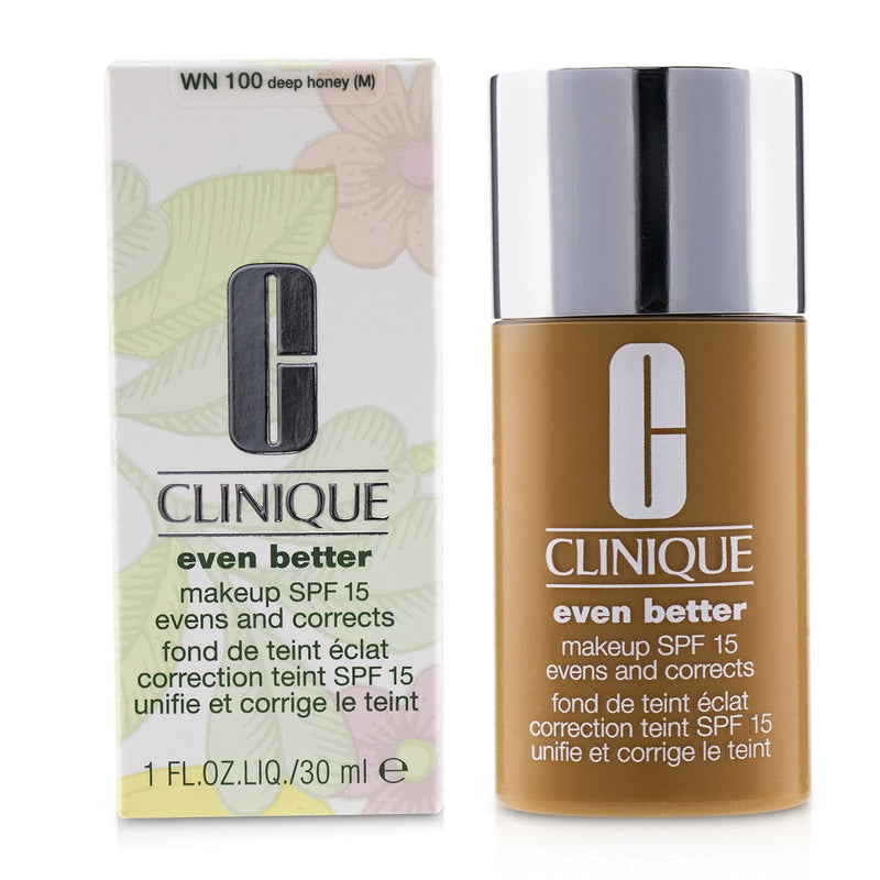 Clinique Even Better Makeup SPF15 (Dry Combination to Combination Oily) - WN 100 Deep Honey  30ml/1oz