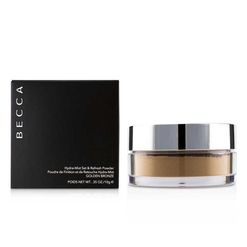 Becca Hydra Mist Set & Refresh Powder - # Golden Bronze  10g/0.35oz