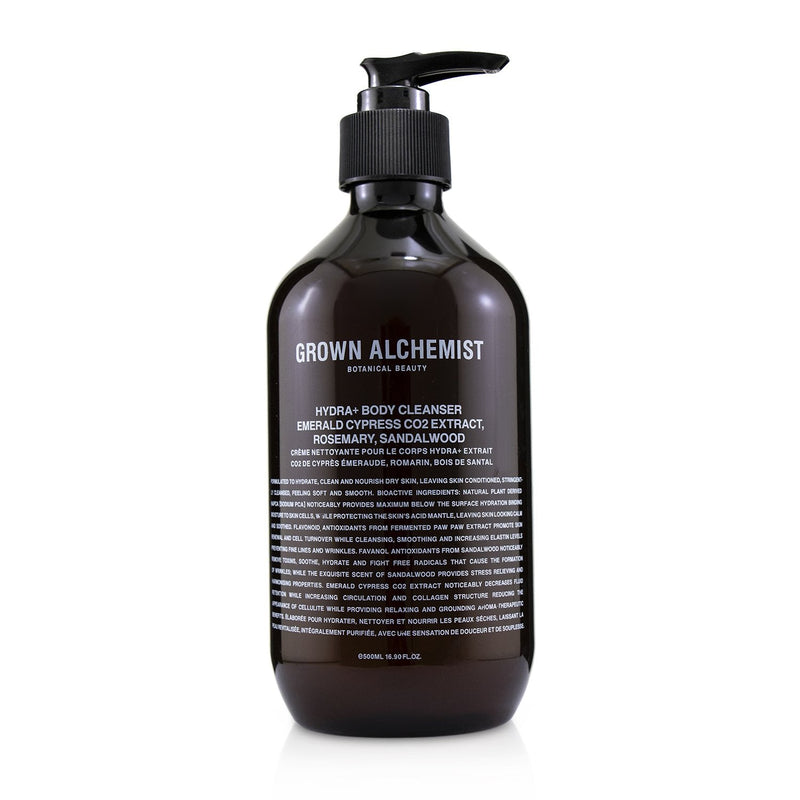 Grown Alchemist Hydra+ Body Cleanser - Emerald Cypress Co2 Extract, Rosemary & Sandalwood 