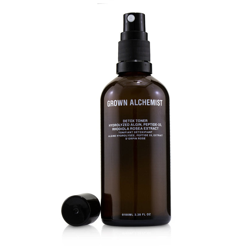 Grown Alchemist Detox Toner - Hydrolyzed Algin, Peptide-33 & Rhodiola Rosea Extract 