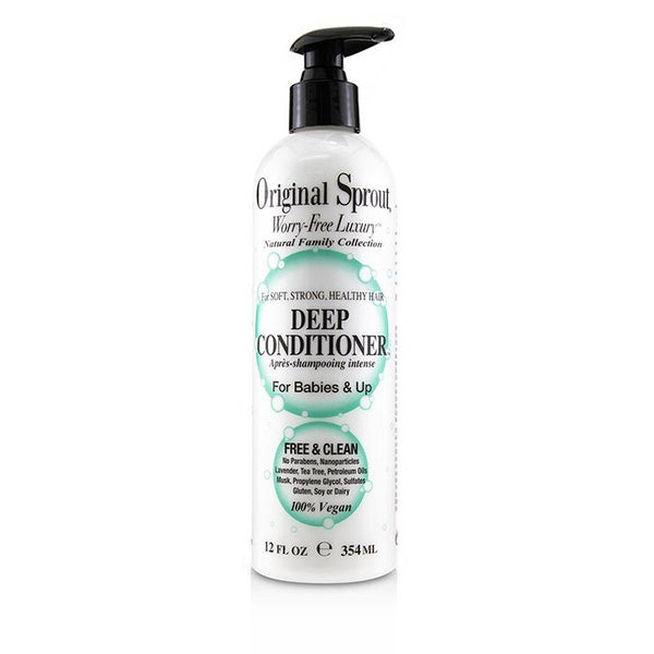 Original Sprout Natural Family Collection Deep Conditioner (For Babies & Up - Soft, Strong, Healthy Hair) 354ml/12oz