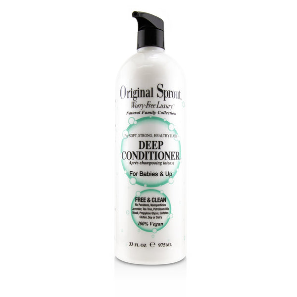 Original Sprout Natural Family Collection Deep Conditioner (For Babies & Up - Soft, Strong, Healthy Hair)  975ml/33oz