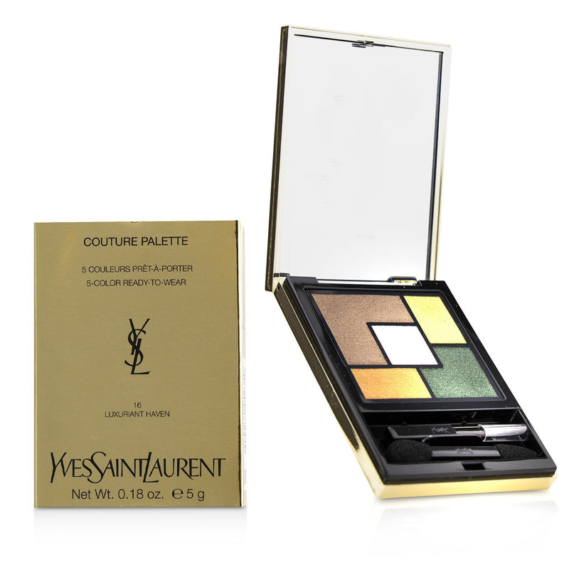 Yves Saint Laurent Couture Palette (5 Color Ready To Wear) #16 (Luxuriant Haven)  5g/0.18oz